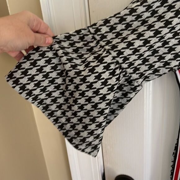 No Comment Plus Race Stripe Plaid Dress - Picture 4 of 6